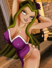CartoonValley Sexy Darcy WITCH delights you with her naked body!